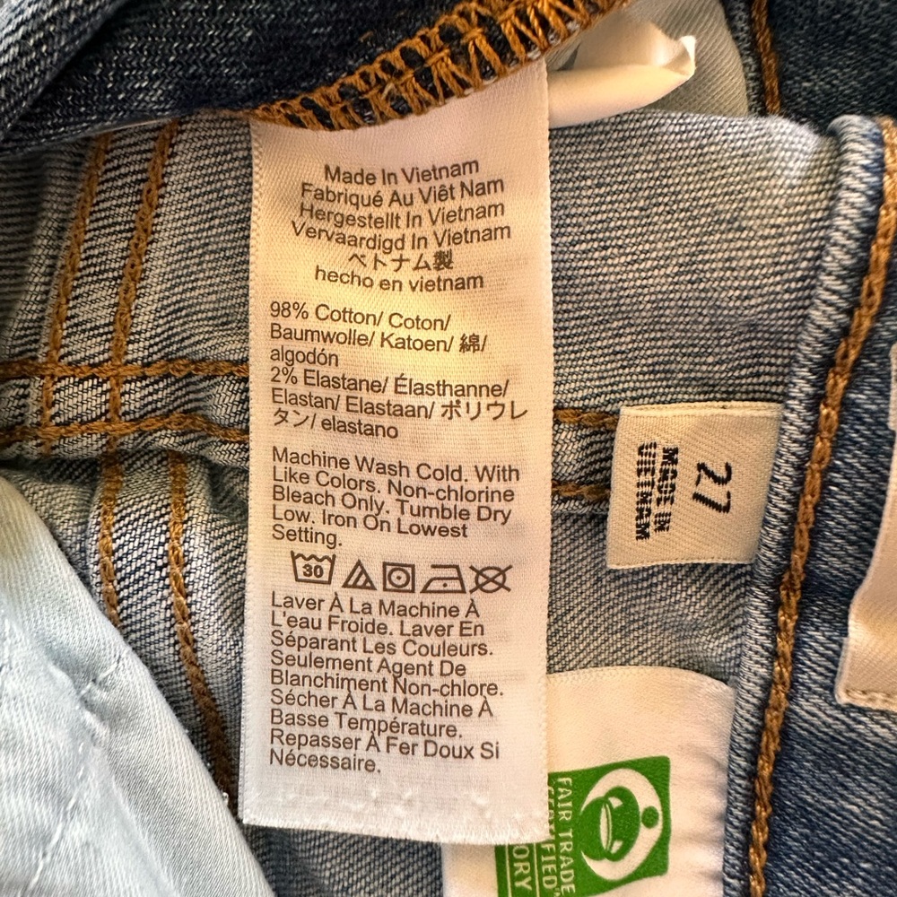 J.Crew vintage straight Jean - Size 27 - Picture 7 of 7